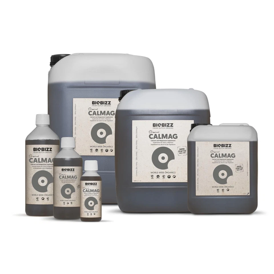 BioBizz CalMag Calcium und Magnesium Dünger 250ml, 500ml, 1 L und 10 L