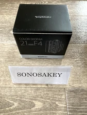 Voigtlander Color-Skopar 21mm f4 P Lens VM for Leica M from Japan w/Box 【NEW】