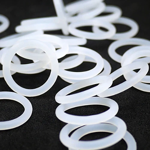 Silicone O-Ring Food Grade Seal Washer White Rubber O Ring OD 5 mm - 80 mm - Picture 5 of 12