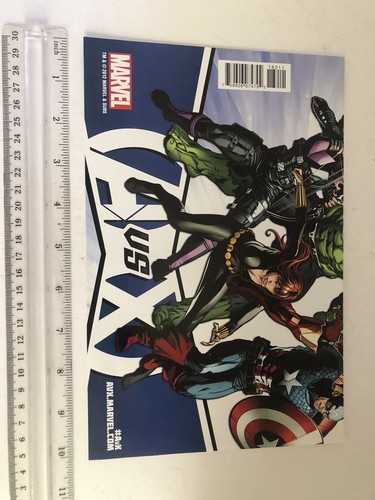 Marvel Promo Poster Avengers Vs. X-Men From 2012 I Stand With The Avengers - Picture 8 of 9
