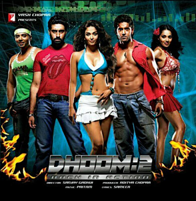 Dhoom 2. Original Soundtrack zum  Film mit  Akshay Kumar. Orig.  Yash Raj 2 CDs.