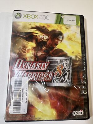 DYNASTY WARRIORS 8 xbox 360 Custom Cover Includes Manual
