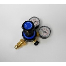 Single Stage Oxygen Regulator 0-10 Bar Twin Gauge fit Smiths Little Torch - TB43