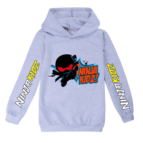 Ninja Kidz Kids Clothes Hooded Sweater Streetwear Sweatshirt Pullover Hip Hop - Picture 29 of 37