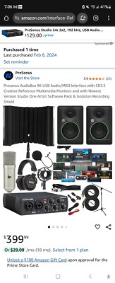 Visit the Store, PreSonus PreSonus Visit the Store 3.9 3.9 out of 5 stars (25) P
