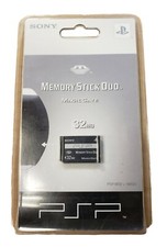 Sony PSP 32MB Memory Stick DUO Magic Gate Official OEM PSP-M32 New Sealed