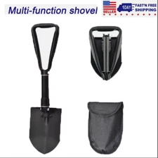 Folding Military Shovel Survival Spade Emergency Garden Camping Outdoor Tool