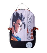 Mochila para portátil Dragon Ball Z Gohan unisex 18", gris
