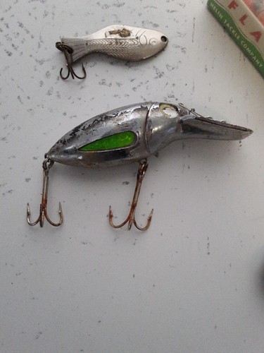 Antique Vintage Fishing Lure Lot Tackle Box Find - Picture 14 of 24