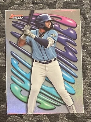 2023 Bowmans Best Junior Caminero Shellacked SP Refractor #SH-12 Tampa Bay Rays