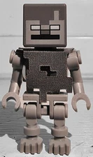 LEGO Minifigure- Stray (Dark Bluish Gray Cape) (min061) HALLOWEEN Minecraft