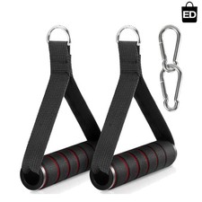 Heavy Duty Exercise Handles, Gym Cable Handles for Cable Machine Attachments, D