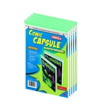 5 Glow-in-the-Dark Comic Capsule Modern Comic Storage Case Comic Book Protector