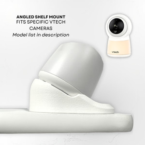 VTech Baby Monitor Shelf Mount | RM5754HD, RM5754-2HD & More | 30° Angled