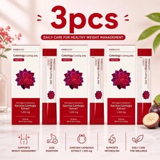 NEW 3 Pack FOODOLOGY Coleology Cutting Jelly 25g 10 Sticks Weight Loss Su /