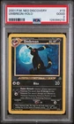 2001 POKEMON NEO DISCOVERY #13 UMBREON-HOLO PSA 2 Swirl