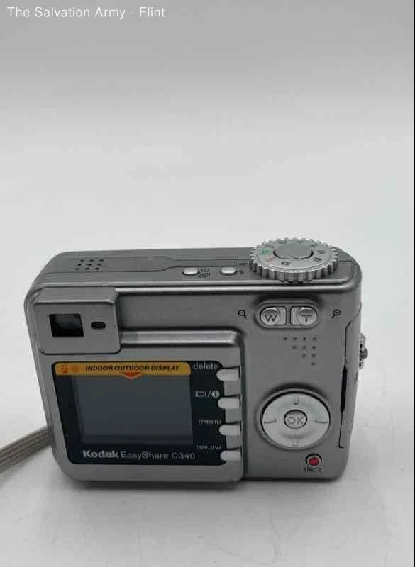 Kodak Easy Share C340 Silver Built-in Flash 3x Zoom 5.0 MP Digital Camera - Image 2 of 4