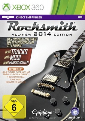 Xbox 360 - Rocksmith: All New 2014 Edition nur Software DE mit OVP Top Zustand