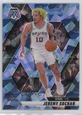 2024-25 Panini Mosaic Ice Mosaic Prizm 55/125 Jeremy Sochan #54 1e7l