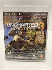 PS3 Uncharted 3: Drake's Deception (Sony PlayStation 3, 2011) Brand New Sealed