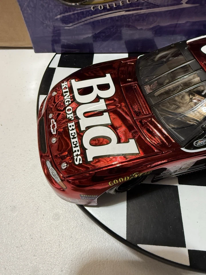 Dale Earnhardt Jr. #8 Budweiser Color Cromo 2000 1:24 Nascar Diecast Foto 3 de 4