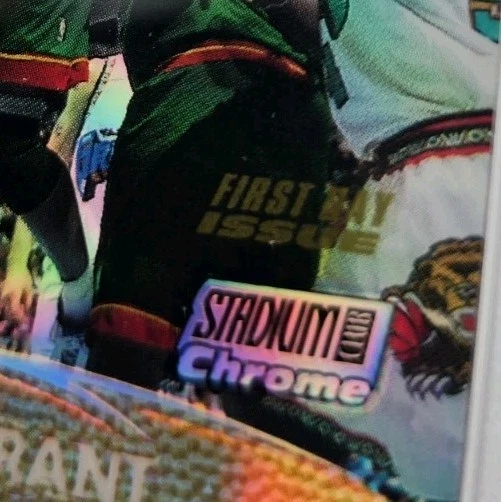 1999-00 Topps Stadium Club Chrome HORACEGRANT Выпуск Первый День Рефрактор PSA 8 - Изображение 3 из 4