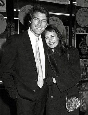Christopher Reeve Dana Reeve at Benefit Reading of Poor Richards T- Old Photo 1
