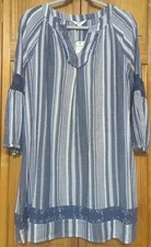 New w/Tags, Crown & Ivy, Large, Cotton Blend, Stretch, Paid $76, Perfect!