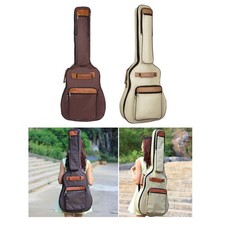 Sac à bandoulière pour guitare basse électrique Oxford avec sac à dos à