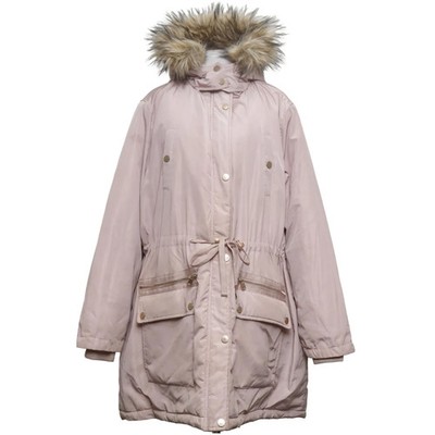Time and Tru, Parka, Damen, Größe: 2XL, Pink, Acryl/Elasthan/Polyester #9ce