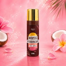 Mousse Autobronzante Dark Vanille Coco – Bronzage Naturel Intense & Lumineux