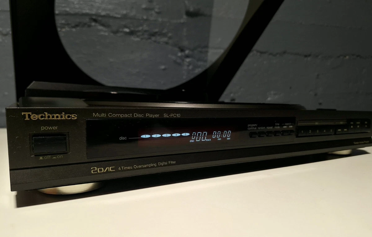 Technics Home Audio CD Players & Recorders 5-9 CD Changer Capacity