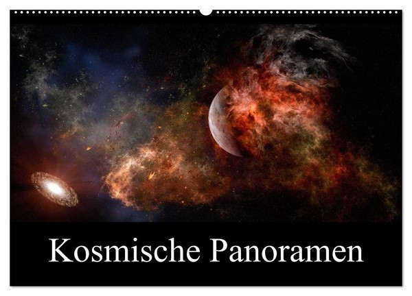 Kosmische Panoramen (Wandkalender 2027 DIN A2 Quer), Calvendo Monatskalender-image