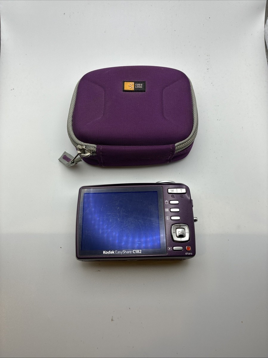Kodak EasyShare C182 Digital Camera Plum for sale online