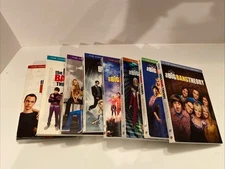 Big Bang Theory DVD Lot Seasons 1-8 With Slipcovers