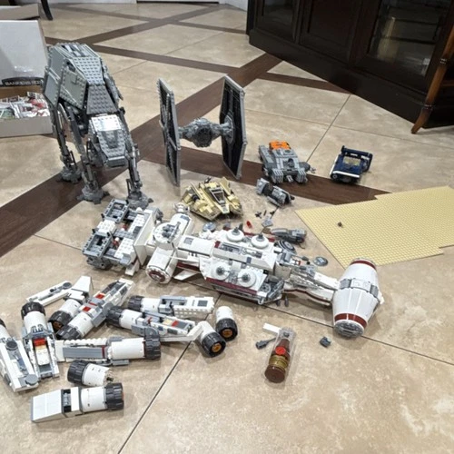 LEGO Star Wars Assorted Sets:  AT-AT, TIE Fighter, Tantive IV, Imperial Tank
