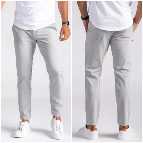 Bylt Everyday Pant 2.0 Slim Fit 36 x 31 Storm Gray Business Casual Golf