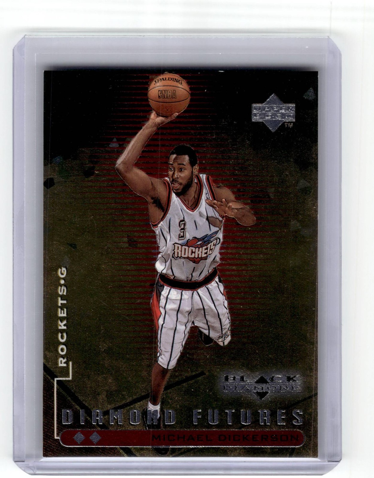 1998 Upper Deck Black Diamond Michael Dickerson #111 Double Diamond /2500