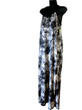 Tek Gear Maxi Shift Retro Dress Size XL, Black/White.