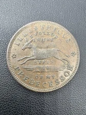 1837 HT-33 Illustrious Predecessor - Executive Experiment Hard Times Token