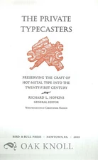PROSPECTUS FOR THE PRIVATE TYPECASTERS / 2008