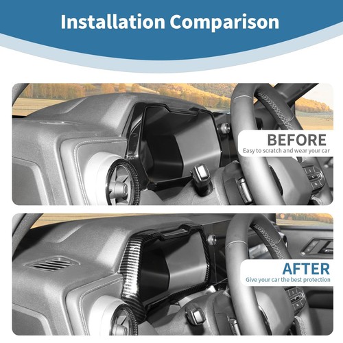 for Colorado Dash Instrument Cluster Gauges Trim Cover for Chevrolet Colorado... - Picture 6 of 7