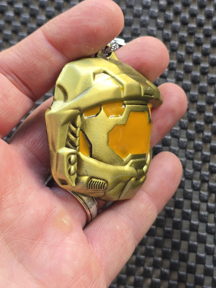 Halo Master Chief Spartan Assault Металлический Брелок Редкий Xbox One Windows Microsoft - Изображение 4 из 4