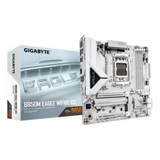 GIGABYTE B850M EAGLE WIFI6E ICE Scheda Madre – CPU AMD Ryzen serie 9000, VRM dig