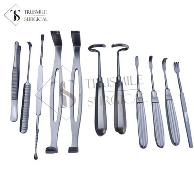 DANIEL GUBISCH RIB HARVEST SET OF 11 Pcs, Plastic Surgery Instruments