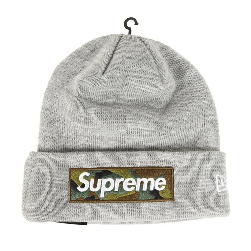 Supreme Beanie 23AW NOUVELLE ÈRE boîte camouflage logo tricot (boîte bonnet) occasion BEEG 0
