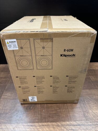 Klipsch R-60M 340W Regal Monitor Lautsprecher (Paar) - Bild 6 von 8