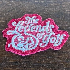Vintage The Legends of Golf Tournament Embroidered Patch Liberty Mutual