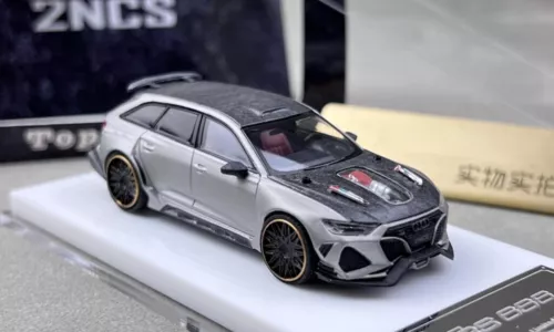Top 1:64 RS6 2NCS Wagon Racing Sports Diecast Model Metal Car - Picture 2 of 13