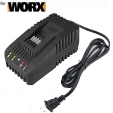 FOR WORX WA3881 WA3880 20V Lithium Rapid Battery FAST Charger Max WXC7502 NEW US